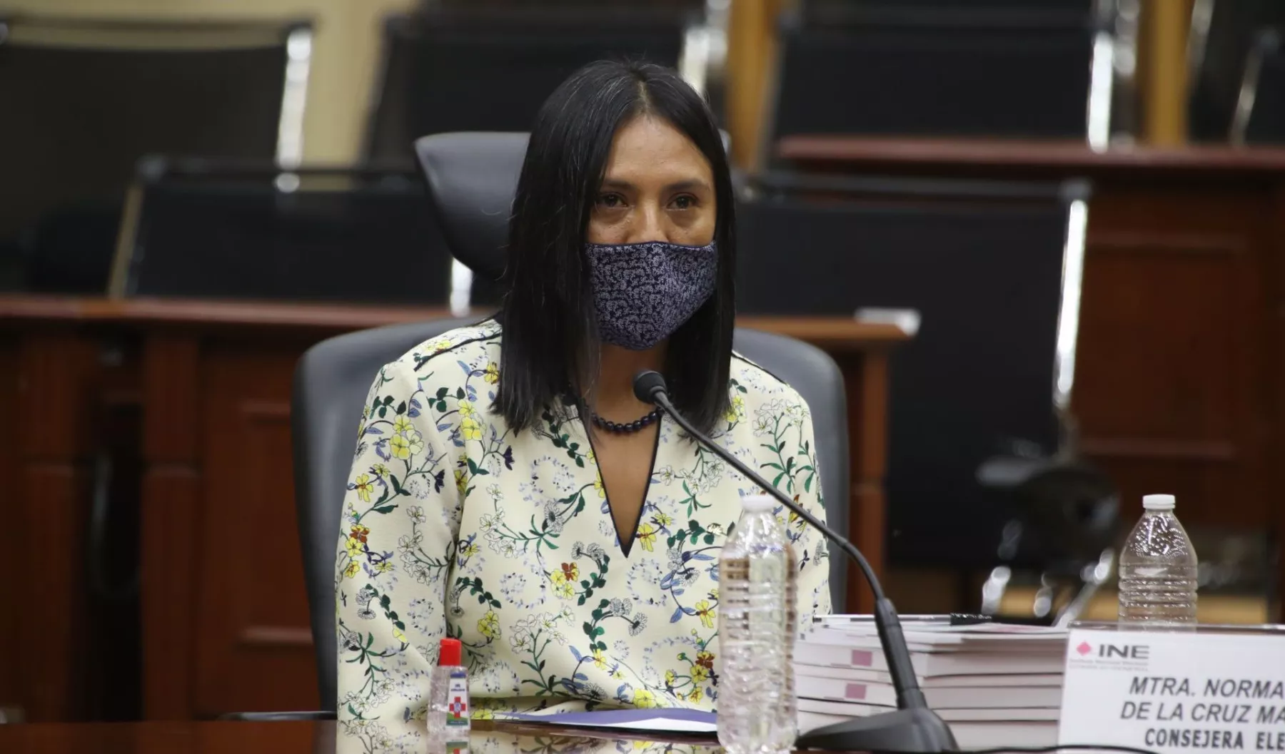 Norma Irene de la Cruz Magaña toma protesta como nueva consejera del INE..
