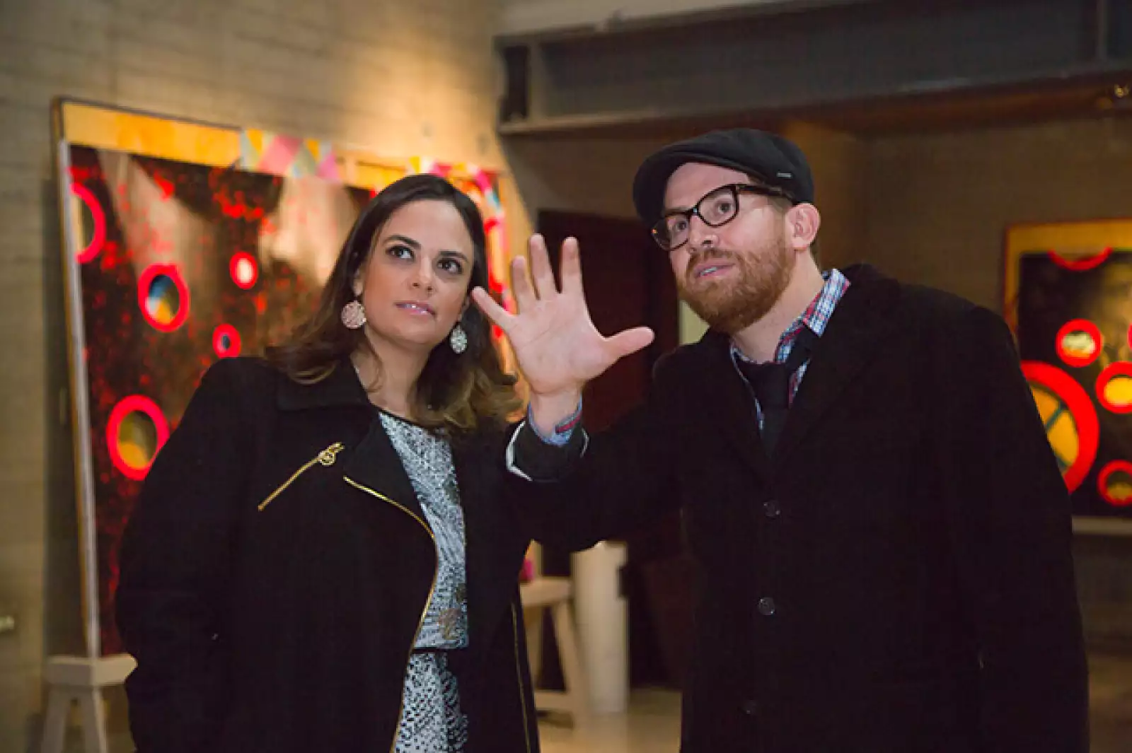 Zamira Zapata y Joaquín Burgos