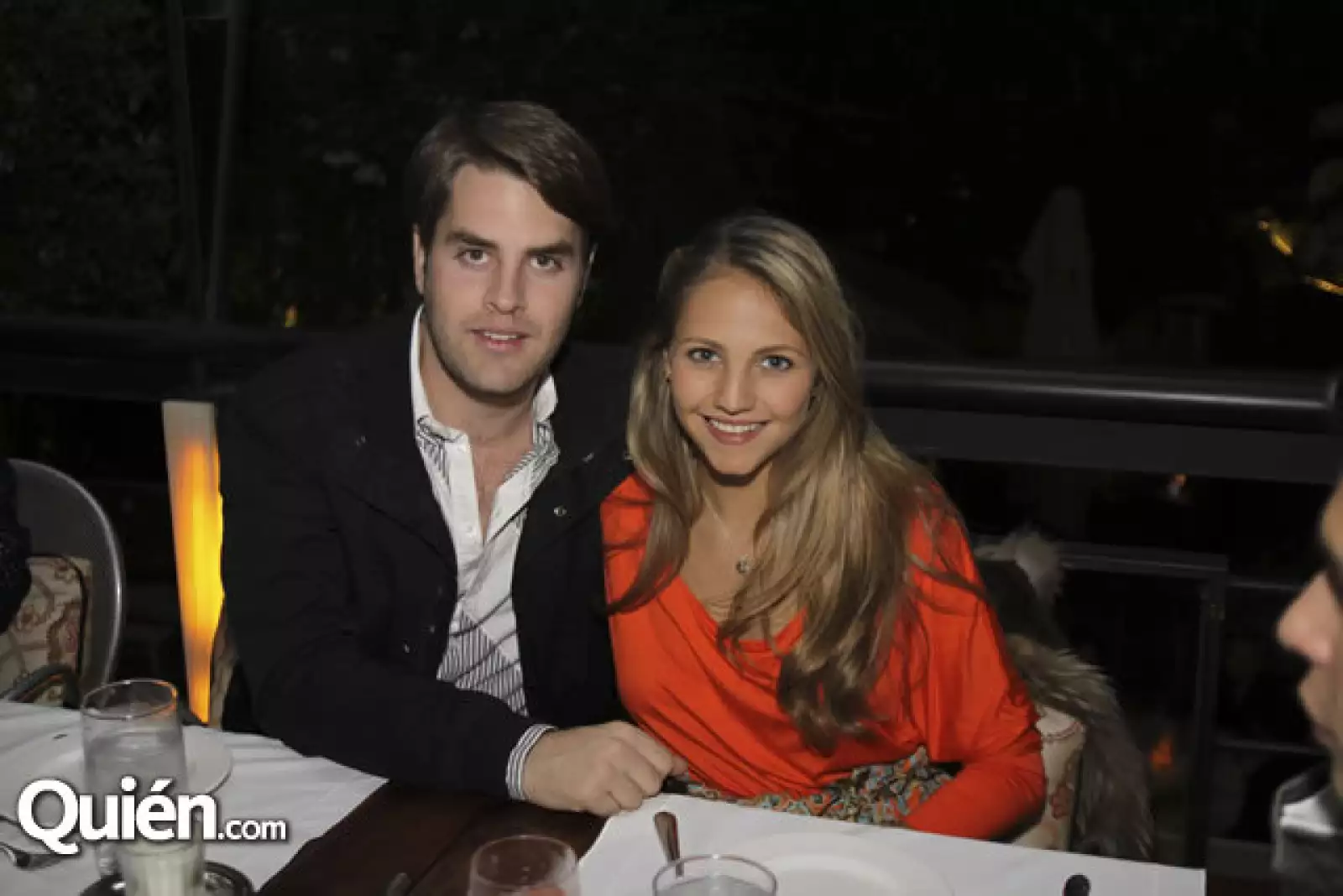 Mauricio Martínez y Natalia Salame