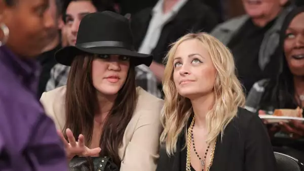 Celebrities At The Lakers Game