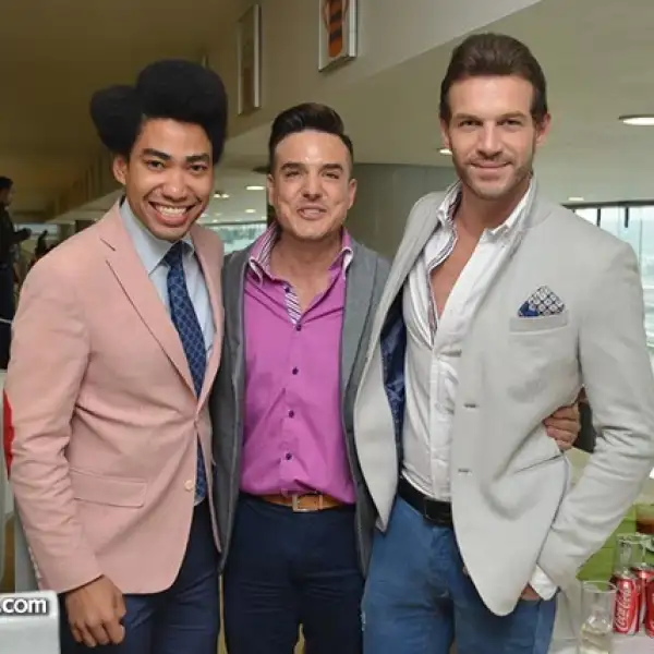 Samo,Charlie Rubio y Fernando Zermeño.