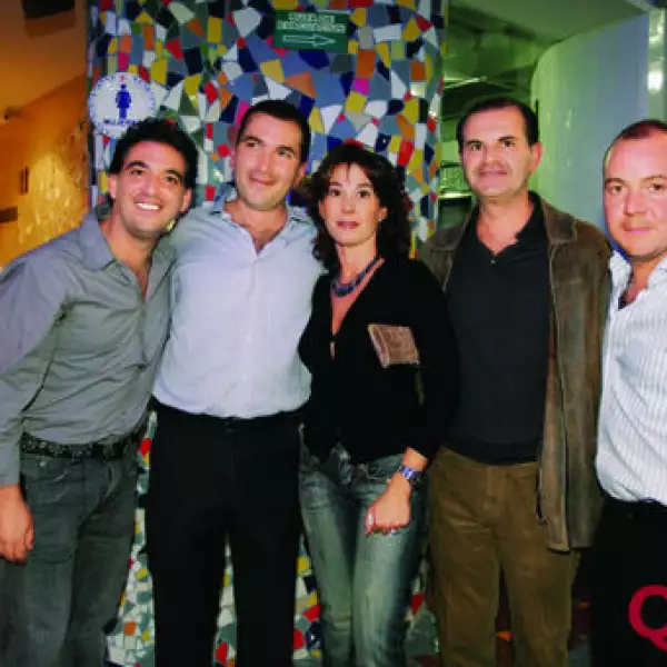 Charles Hamparzumián, José Aboumrad, Angelines Aboumrad, Jorge Aboumrad, Manolo Ablanedo