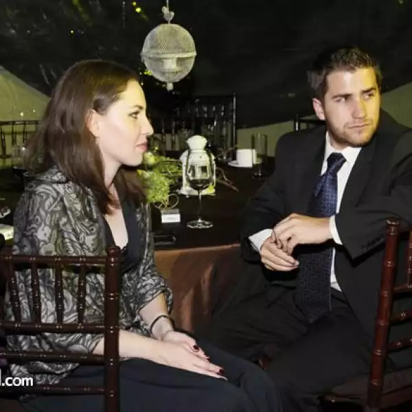 Linda Sánchez y Luis Cienfuegos