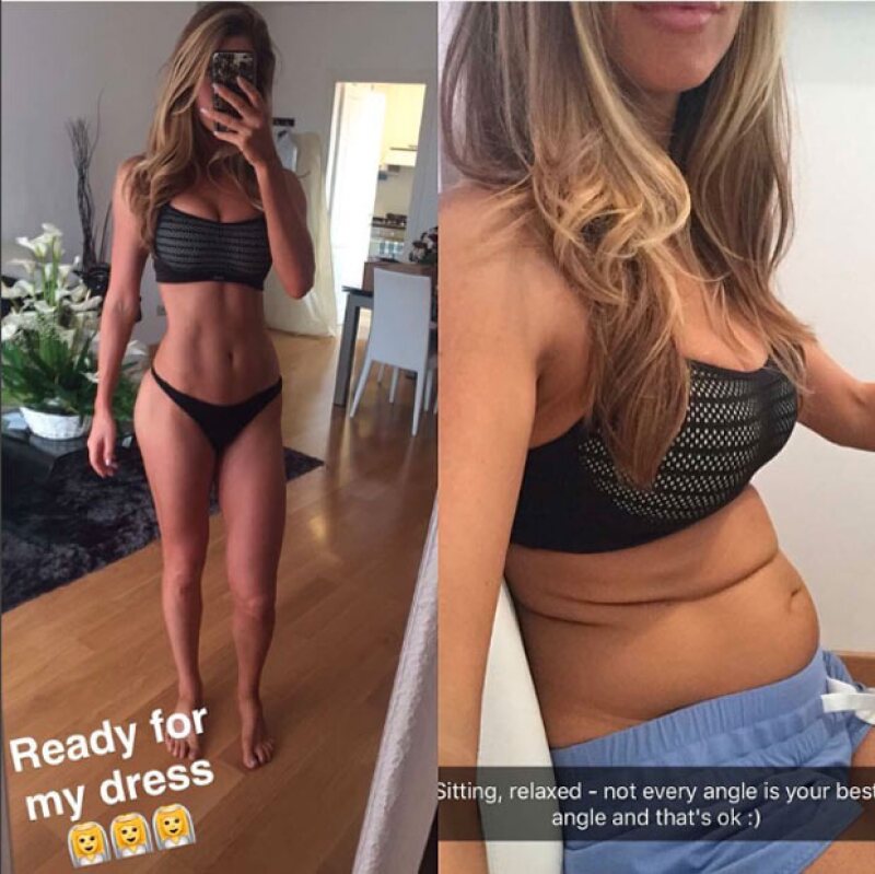 Esta es la foto que revela que aunque tengas un súper hot body, hay ángulos que simplemente no te favorecen y está bien eso.