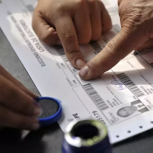 boleta de eleccion en peru