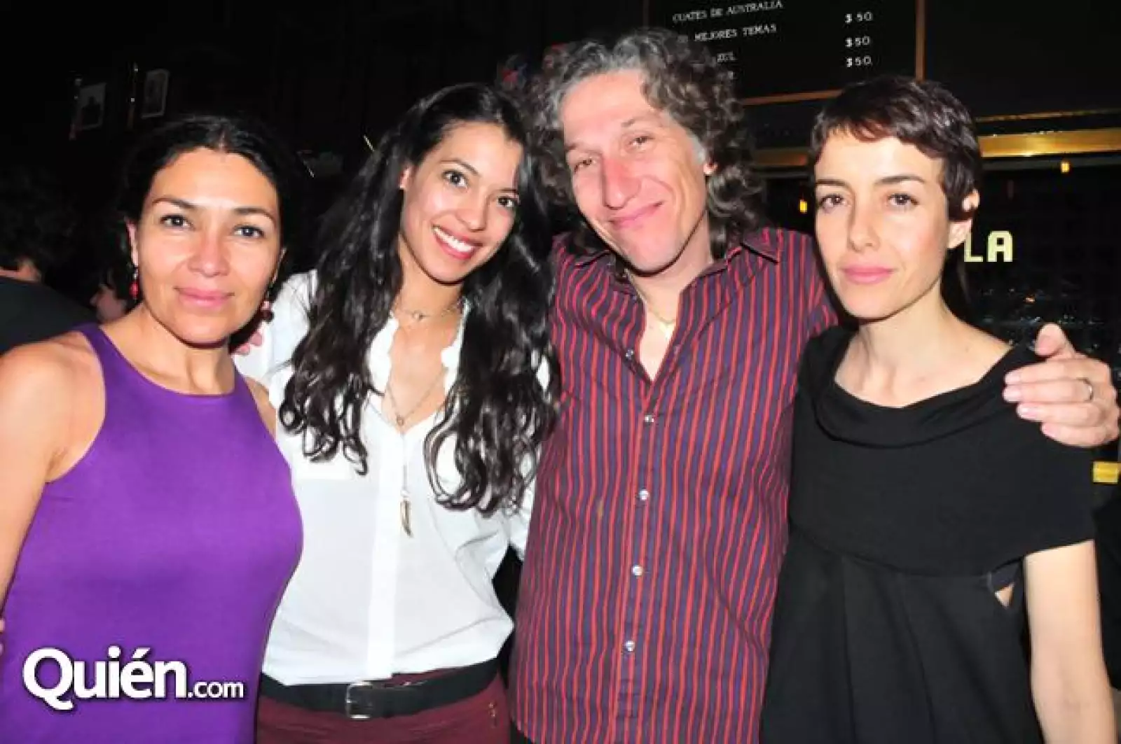 Dolores Heredia, Stephanie Sigman, Carlos Hagerman y Cecilia Suárez