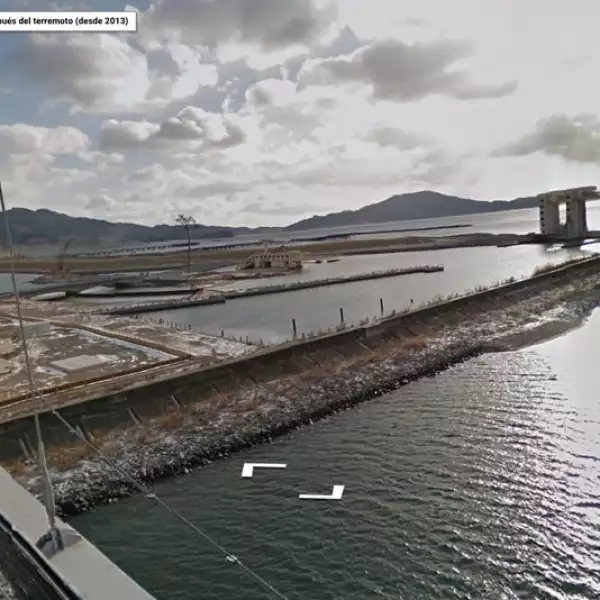 tsunami japon google street view 1