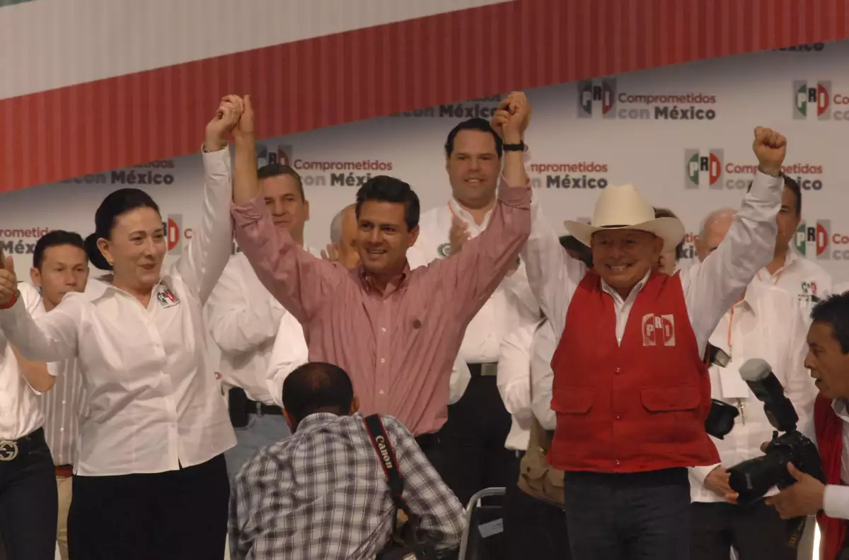 durante la campaña de Enrique Peña Nieto.