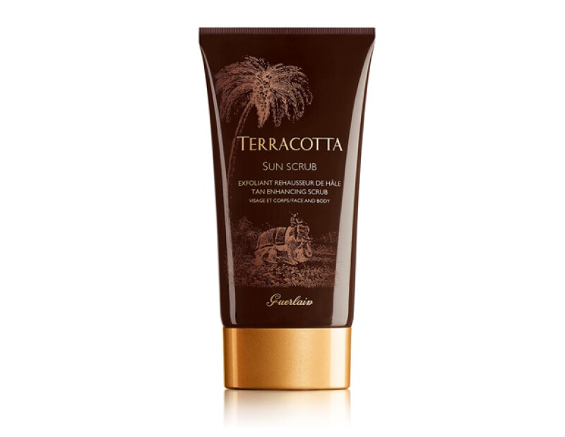 Exfoliante Terracotta, Guerlain, $725; El Palacio de Hierro.