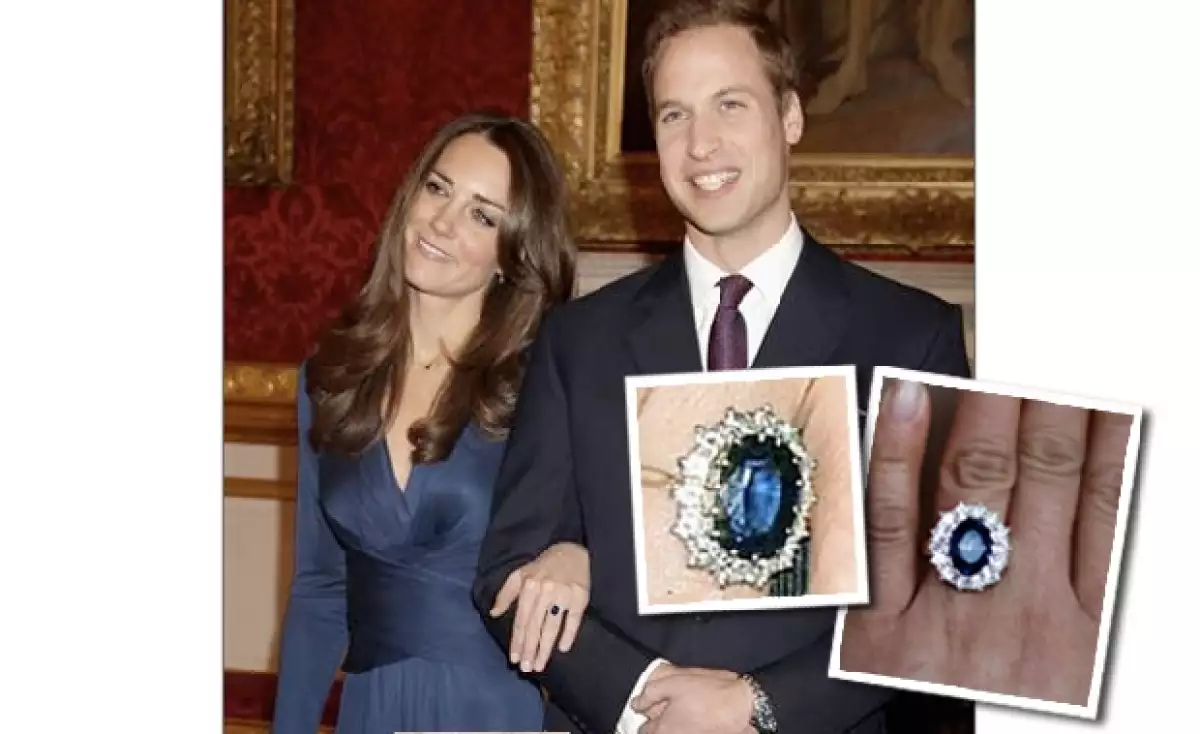 Es tanto el furor de la boda real británica que la industria oriental ya hizo una copia del anillo de compromiso, que alguna vez perteneció a Lady Di.