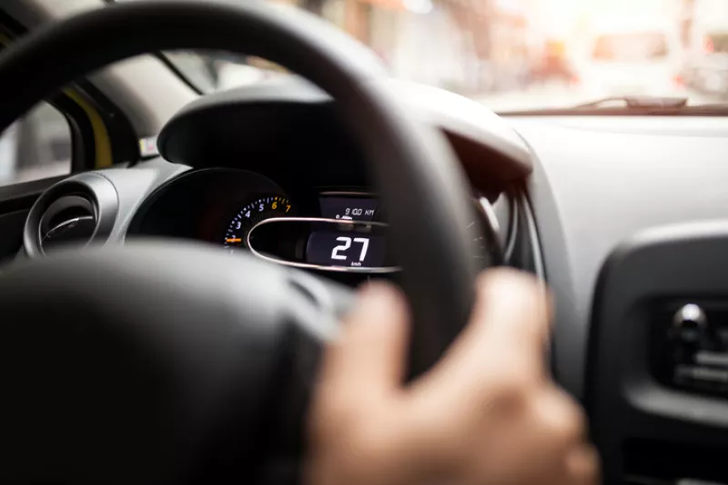 Driving Electric Car