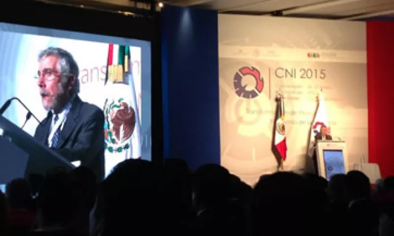 El economista Paul Krugman indica que la situación económica en México no es tan mala.  (Foto: Carmen Luna)