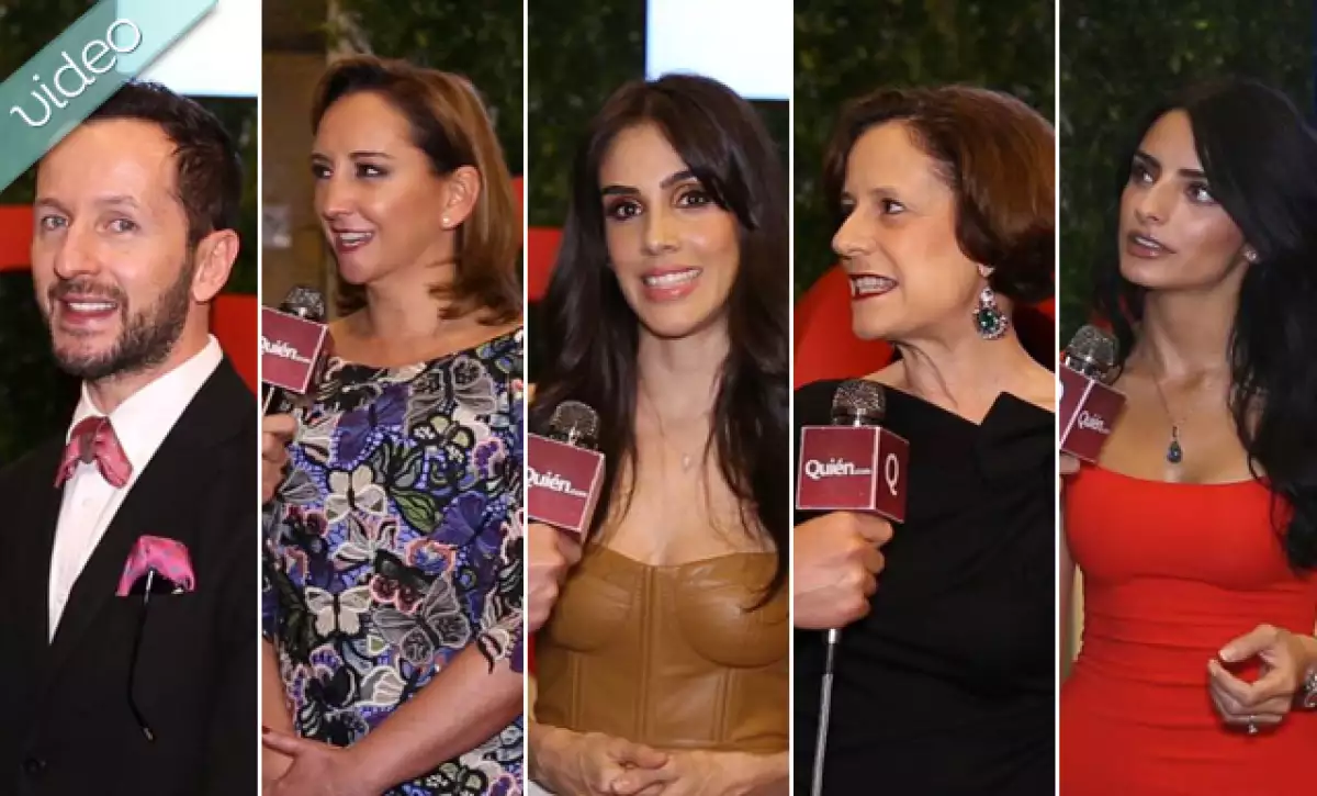 Sandra Echeverría, Aislinn Derbez y Claudia Ruiz Massieu fueron algúnas de las muchas mujeres que engalanaron la alfombra roja del evento que la revista Quién realizó en su honor.