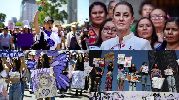 Primer 8M de Claudia Sheinbaum en la Presidencia