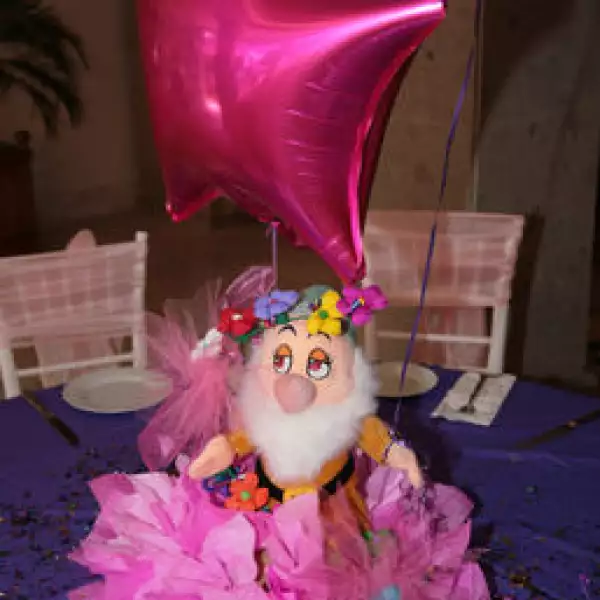 Centros de mesa Cumpleaños Mariana Peralta