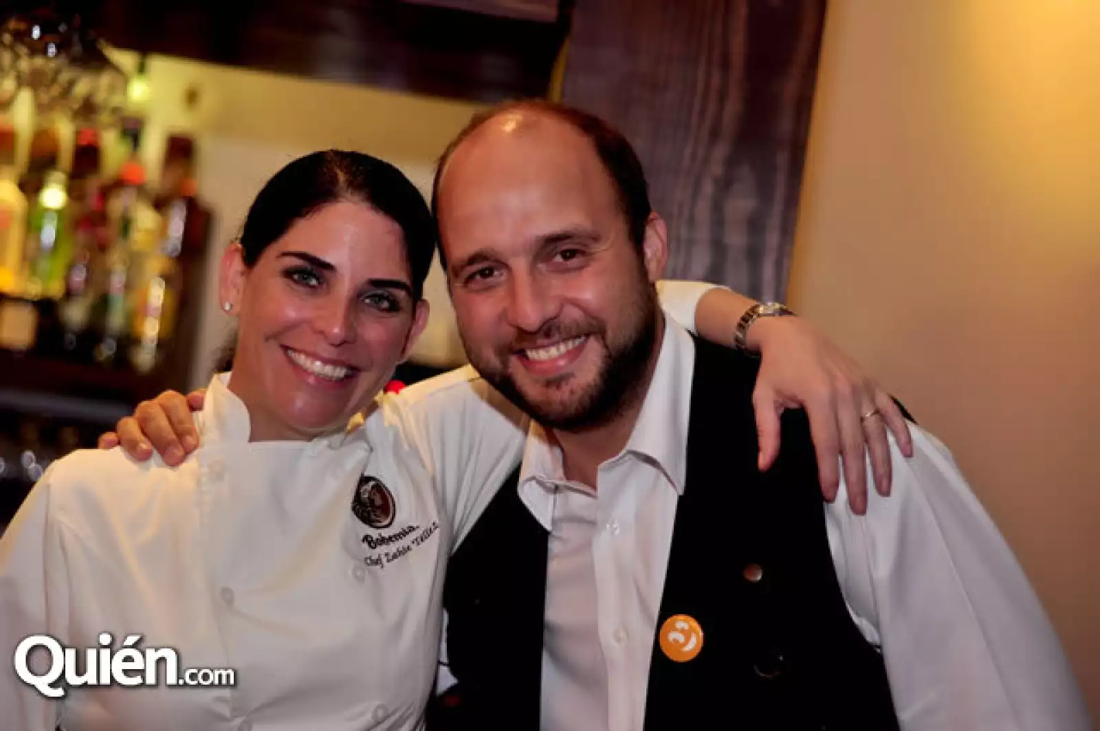 Chef Zahie Téllez y Agustín Garza Zambrano