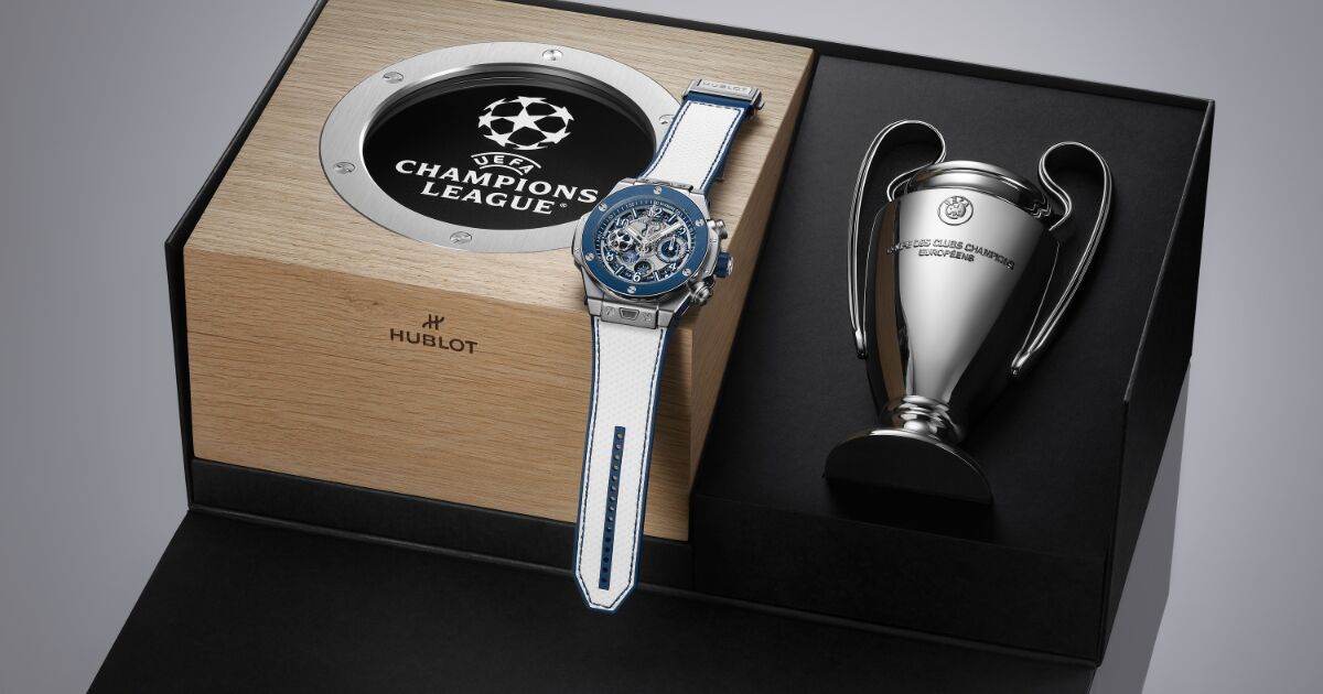 Hublot presenta la edición limitada de Big Bang Reloaded UEFA Champions League
