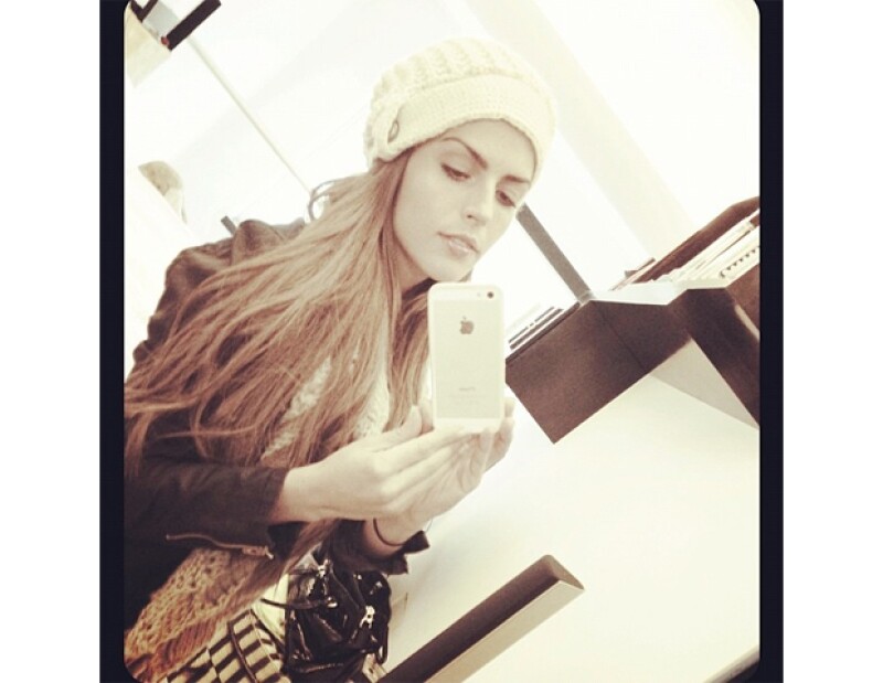 Claudia Álvarez se prepara para el frío