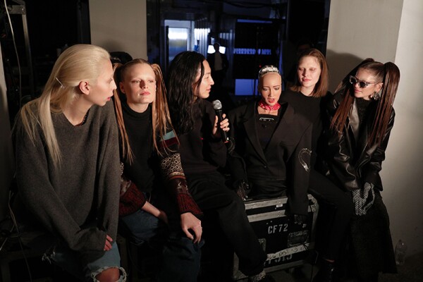 Alexander Wang Collection 2 show, Fall 2019, New York, USA - 01 Dec 2018
