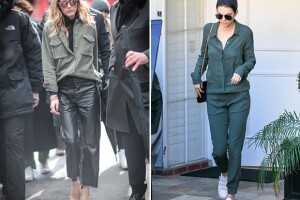 Como Olivia o como Kendall, las piezas en verde militar están muy in.