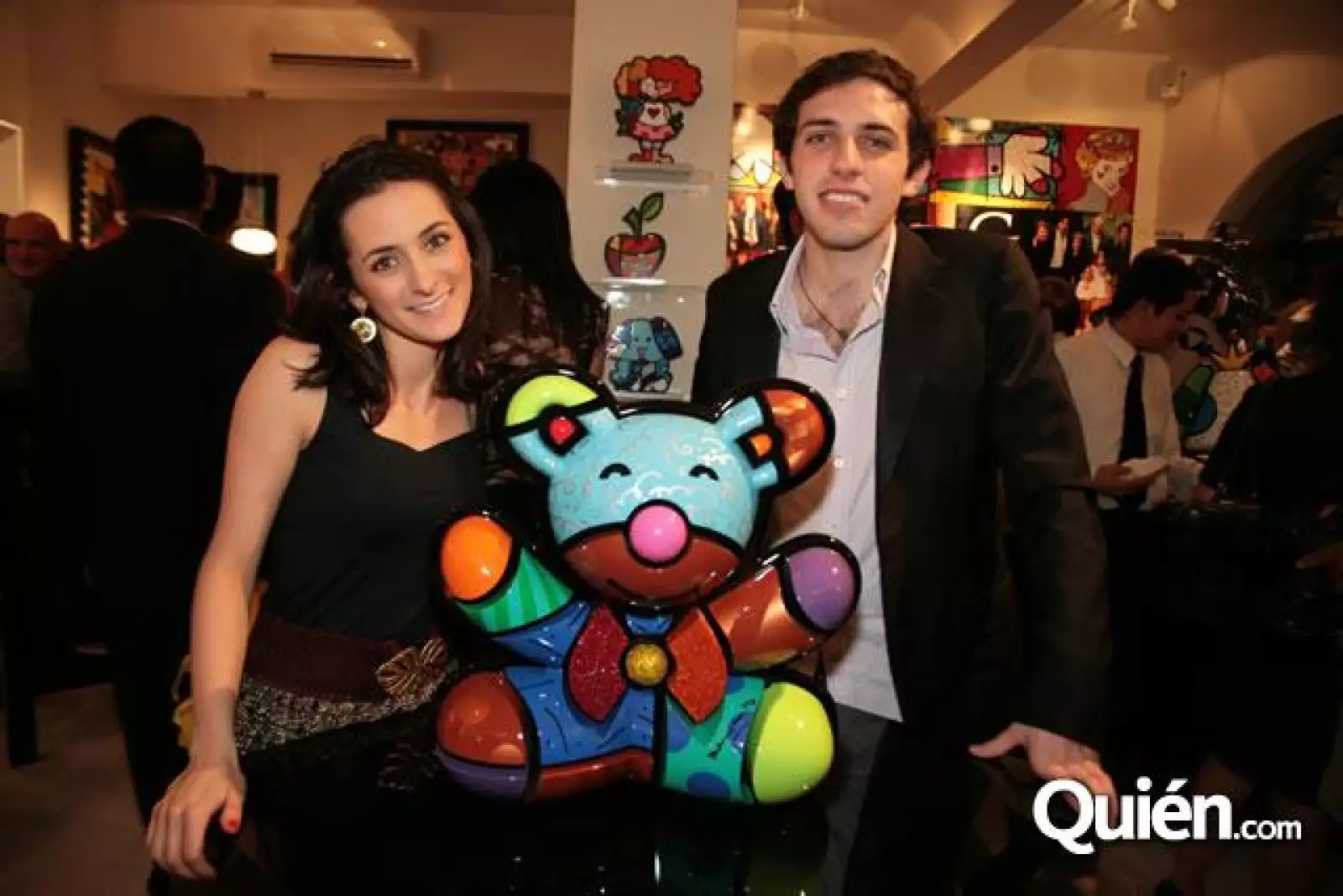 Inaguración exposicion Romero Britto