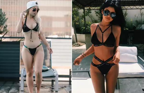 La modelo también es asidua a compartir imágenes en bikini en sus redes sociales.