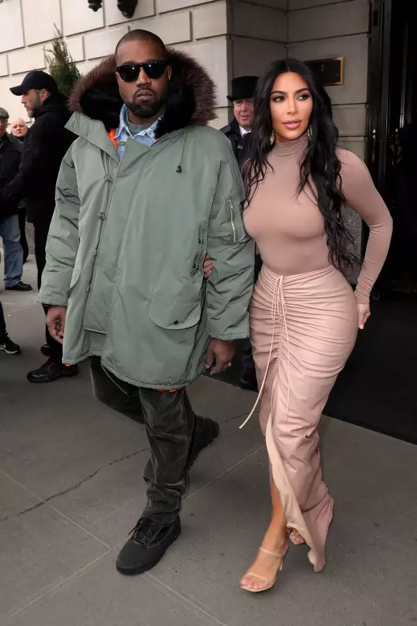 Kanye West y Kim Kardashian
