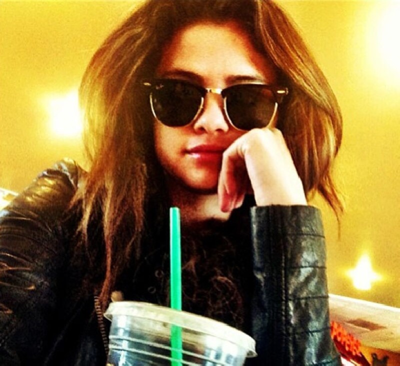 Selena compartió esta imagen de ese día con sus seguidores, sin embargo, nunca informó que estaba con Justin.