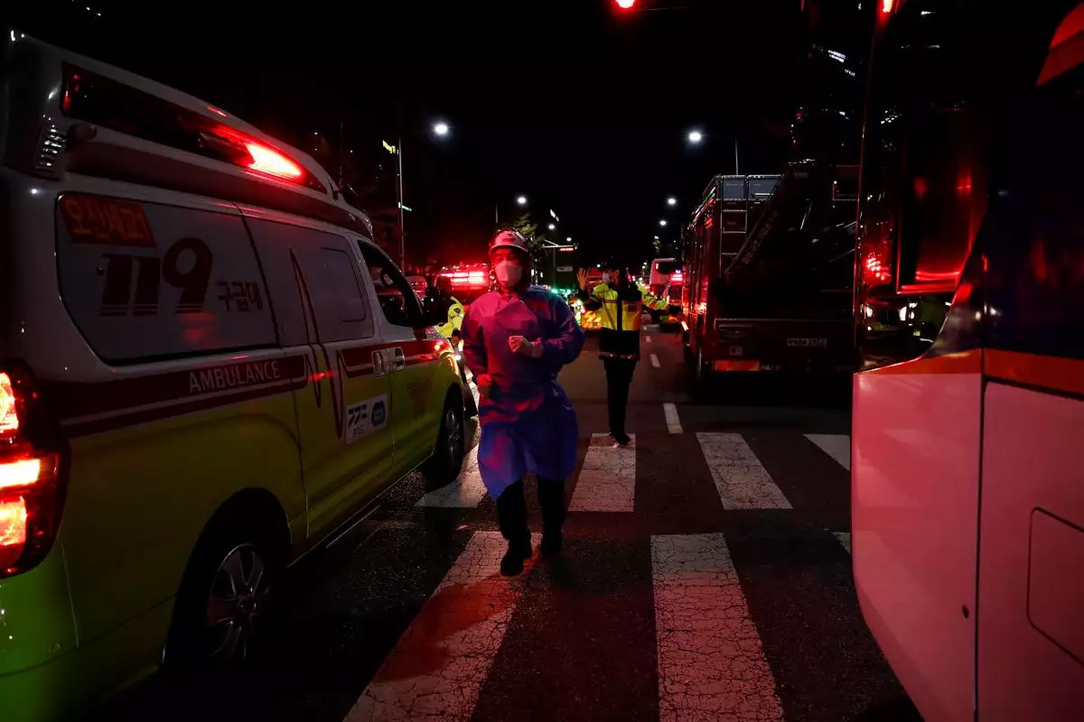 accidente seúl