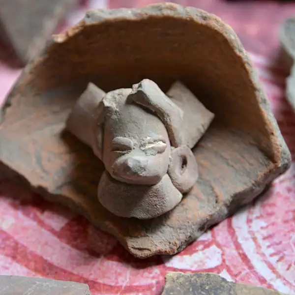 Los cráteres fueron encontrados cerca de la Calzada de los Muertos