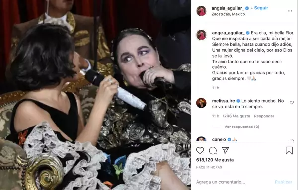 Ángela Aguilar y Flor Silvestre