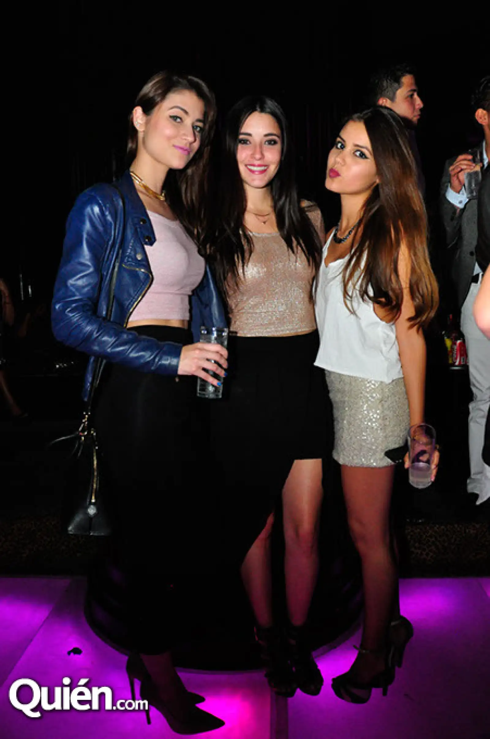 Daniela Curiel, Natalia Vázquez y Melissa Reyes