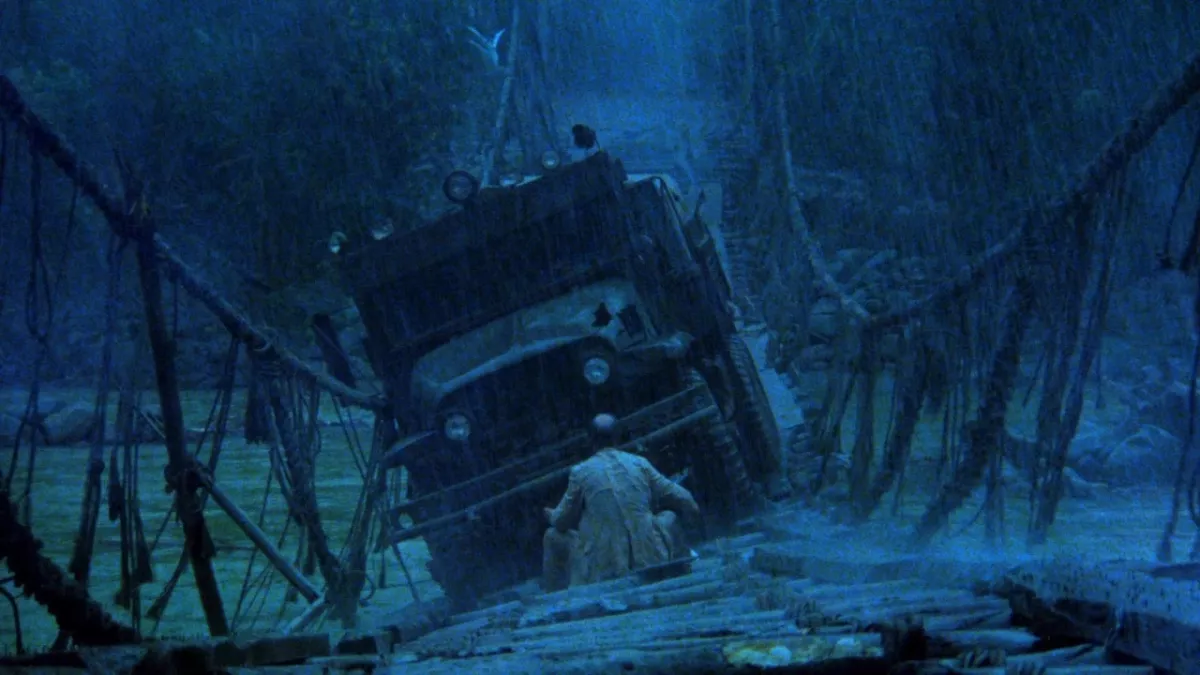 Fotograma de la cinta Sorcerer (1977).