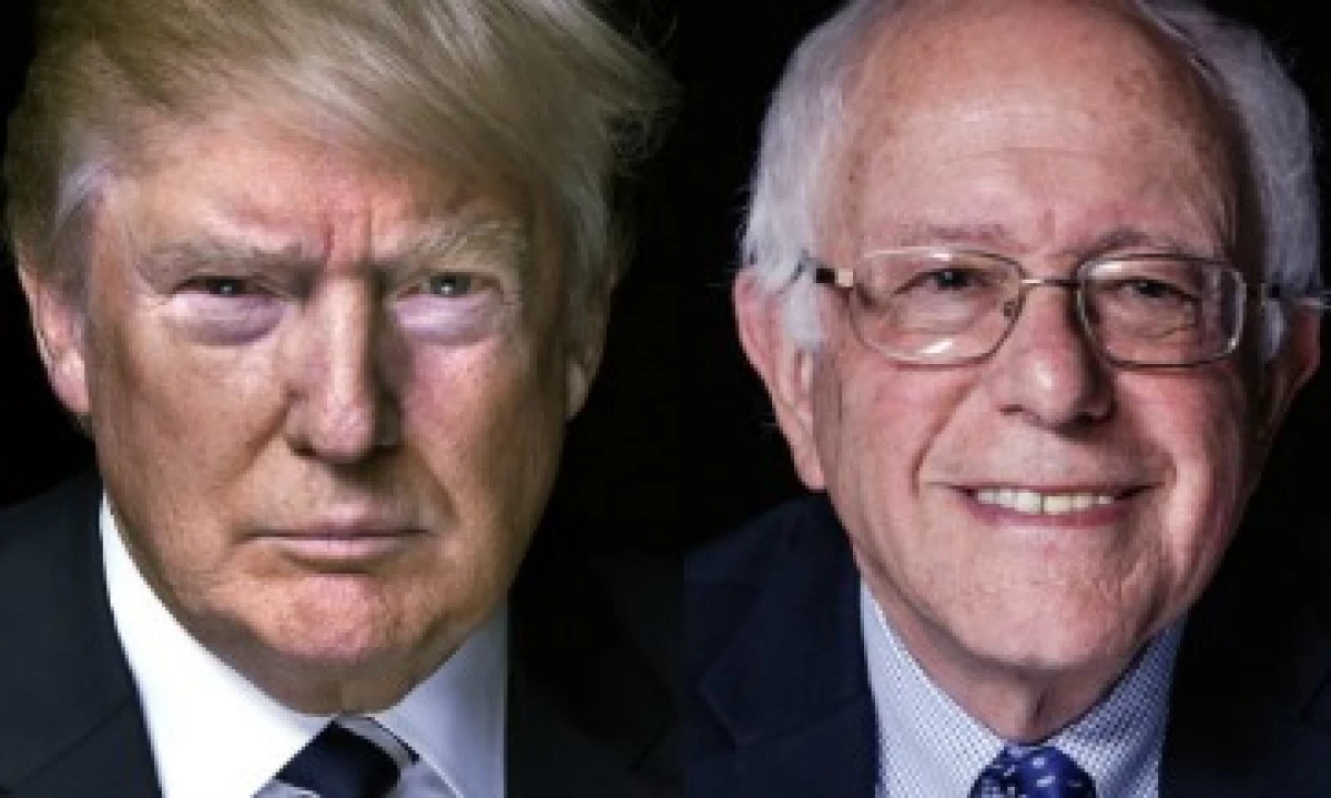 Trump negó haber amenazado a Sanders, pero le pidió “andar con cuidado” (Foto: Nigel Parry para CNN)