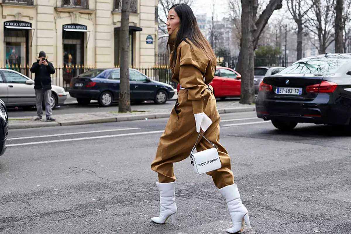 Street Style Fall Winter 2018 Paris Fashion Week France - 01 Mar 2018