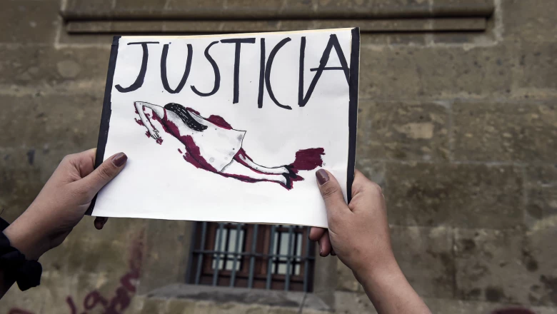 MEXICO-VIOLENCE-WOMEN-PROTEST