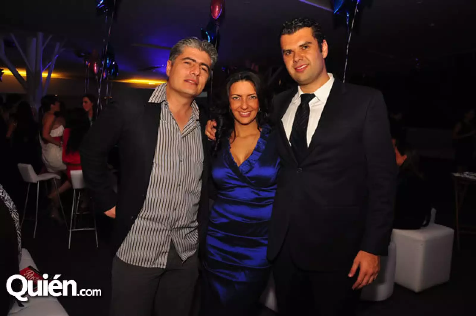 Antonio Briseño, Lorena Gómez y Claudio de Angelis