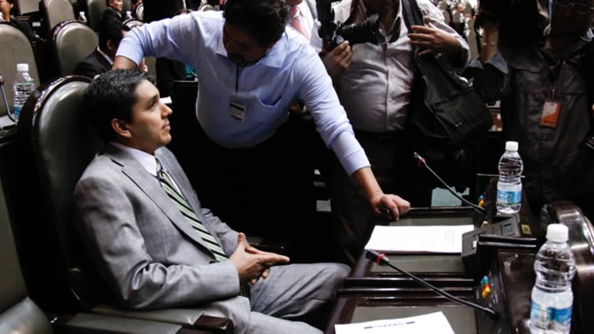 Julio César Godoy en reunión solemne de la Cámara