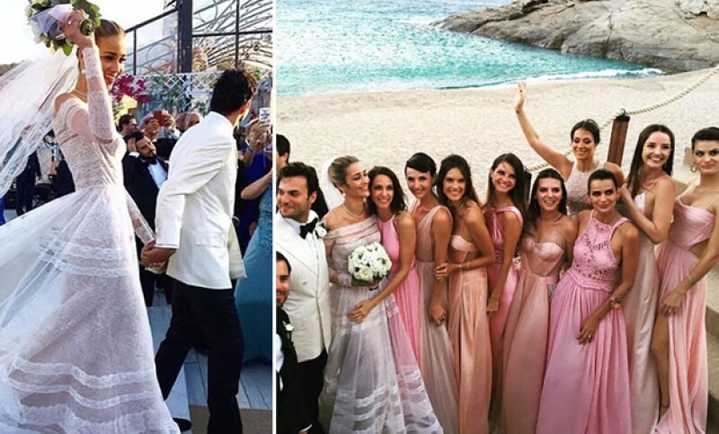 Todos los inivtados estuvieron fascinados con la ceremonia.