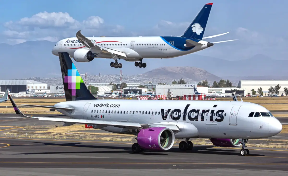 Aeroméxico y Volaris