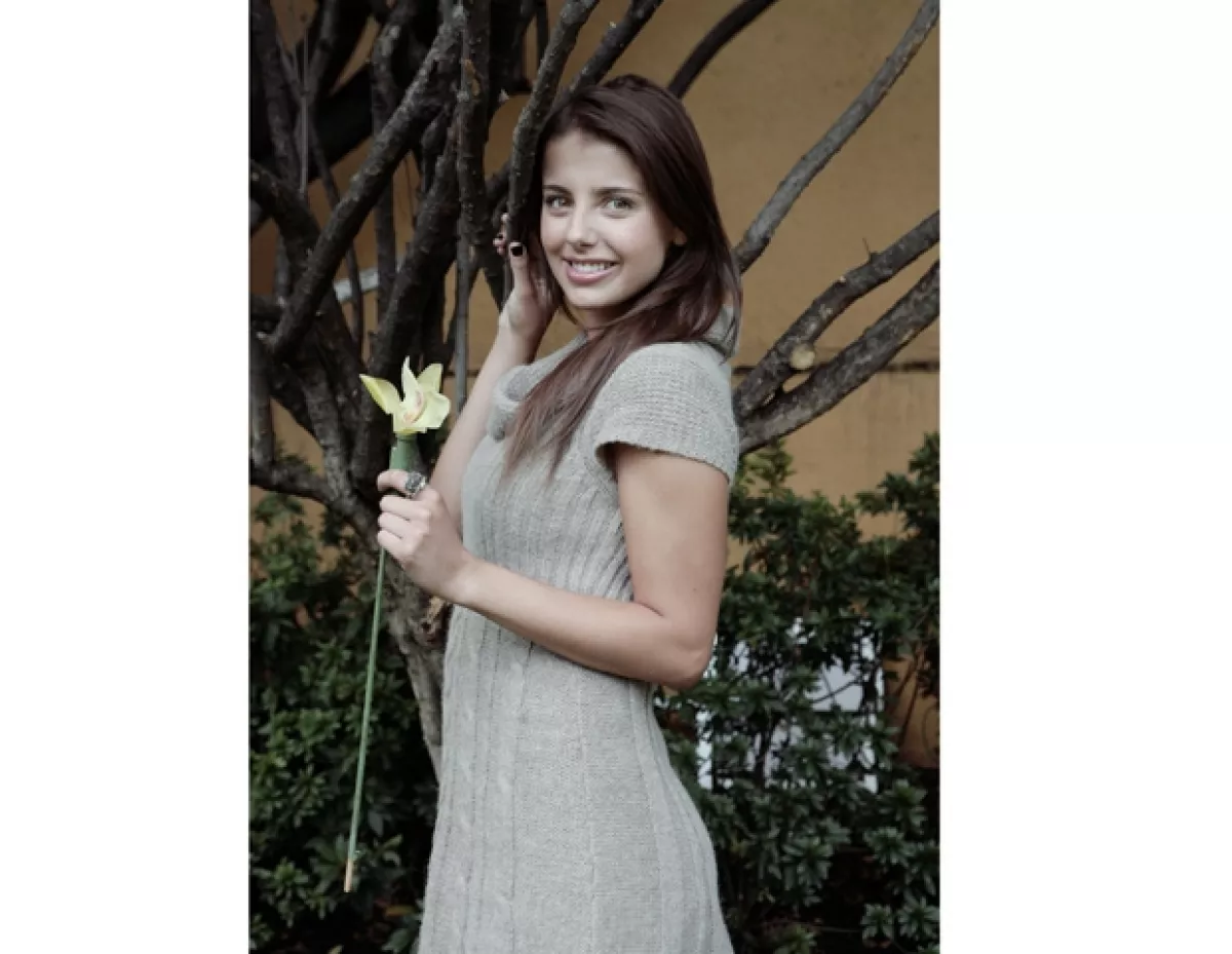 La guapa actriz tuvo que sorprender con una caracterización a Mapat para conseguir el papel de Conny.
