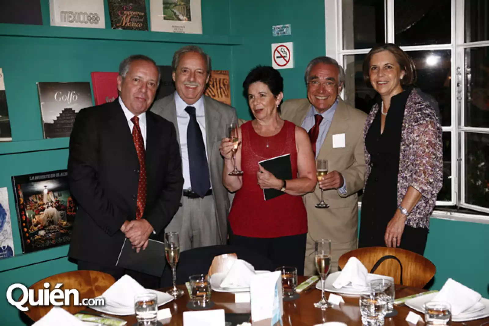 Antonio Sacal,José Luis Salas,Isabel Cazares,Arturo Cazares,Ilse María Escobar