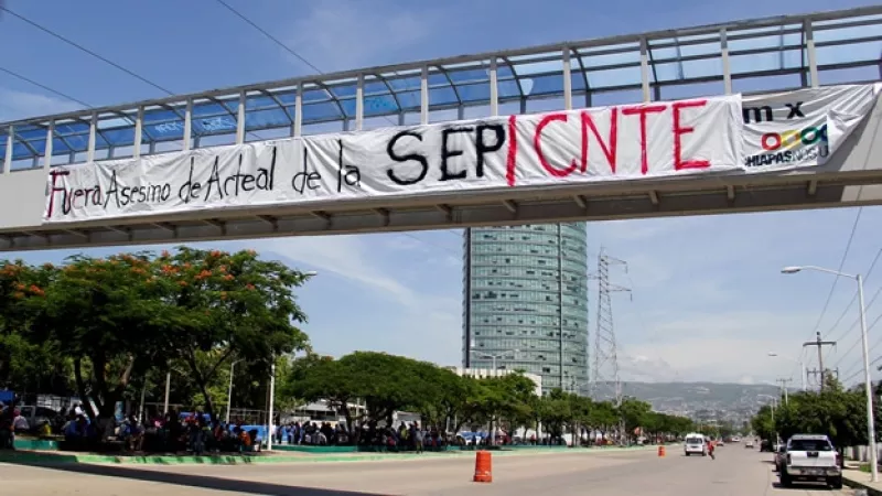 La CNTE en Chiapas