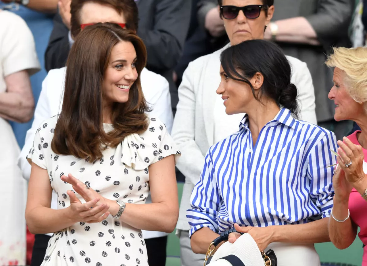 Celebrities Attend Wimbledon