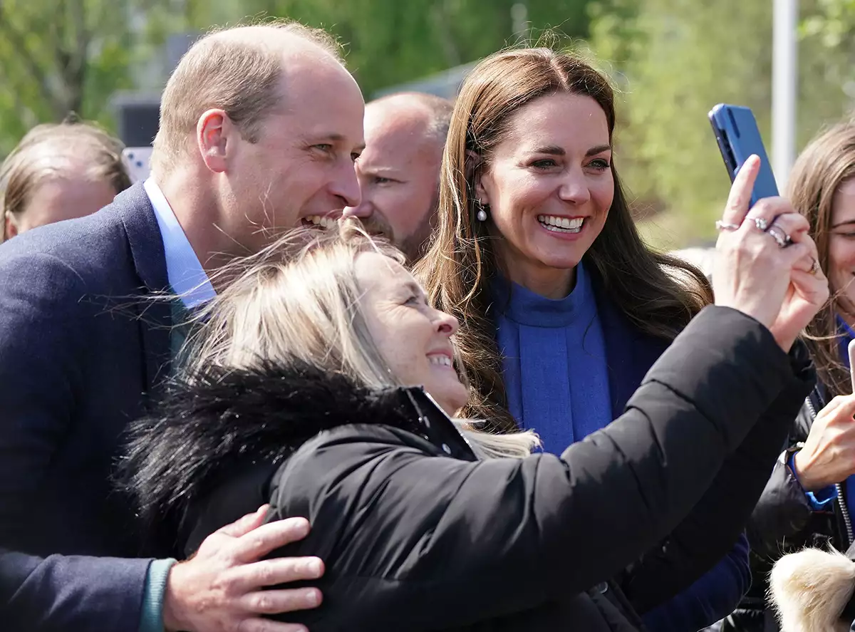 Prince William and Catherine Duchess of Cambridge visit to Glasgow, Scotland, UK - 11 May 2022