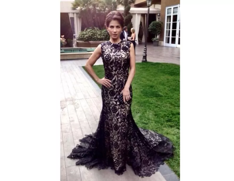 El matrimonio fue invitado a dichos premios; por lo que la cantante y el actor subieron algunas imágenes en sus cuentas de Twitter para compartir la especial ocasión.