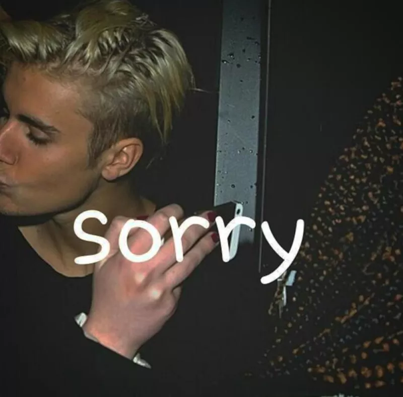El cantante ha utilizado una manera muy divertida en redes sociales para promocionar su nuevo sencillo llamado "Sorry".