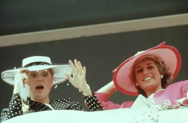 Sarah Ferguson y la princesa Diana