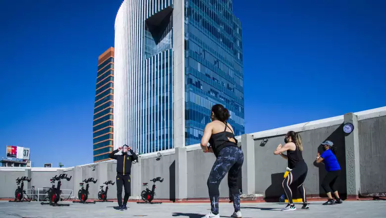 De terrazas a gimnasios