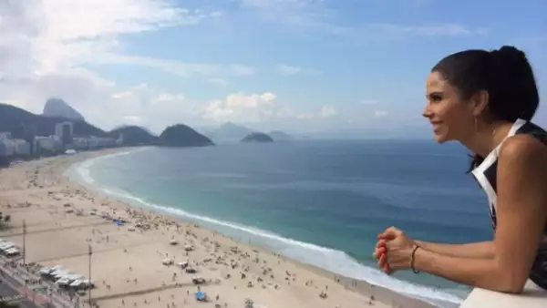 A días de viajar a Brasil, la periodista comparte la importancia de que sus hijos tengan gusto por el deporte, en gran parte gracias a su esposo Luis Roberto Alves.